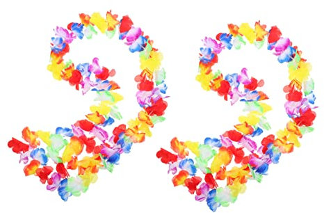 KOMBIUDA 2 Pezzi Striscioni Hawaiano Decorazione Creativa Per Feste Oggetti Di Scena Per Foto