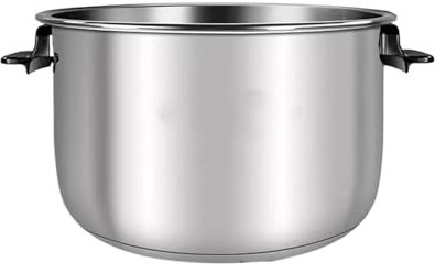 CINDTRGA Cuve intérieure en Acier Inoxydable l'autocuiseur électrique Compatible avec Midea 5 litres avec poignée MY-SS5051P5/SS501P/5053P/5057, ustensiles de Cuisine de Remplacement