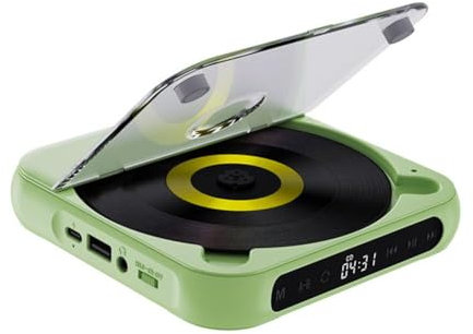 Studente Lettore Portatile Bluetooth Audio Portatile Car Disc Player Ripetitore Lettore Portatile Studio Bluetooth