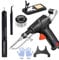 Internally Heated Industrial Laser Welding Tools, Laser Welders Machine Kit Hand Held, 3 in 1 Rust Removal Cutting Portable Handheld Soldering Guns Irons Solder Equipment (Black)