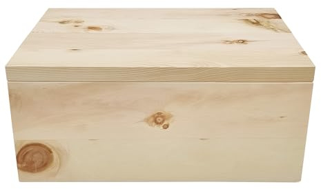 Brotbox aus Zirben Holz mit Schneidebrett