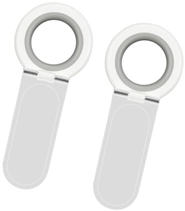 Hoement 2Pcs Toilet Seat Lifting Handles Use Toilet Lid Lifters for Household Bathroom Raised Handles for Elderly and Disabled Creative Design for Hygienic Use