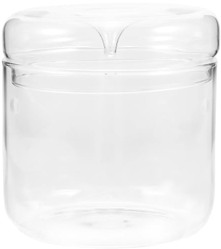 JOINPAYA Kreatives Selbstgemacht Terrarium aus Stabilem Glas mit Natürlichem Terrarienmoos Modische Pflanzenglas Deko für Büro und Garten Einfaches Pflanzengefäß