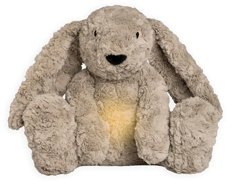 Baby's Only - Bibi das Kuschelkaninchen - Einschlafhilfe - Spieluhr Baby mit White noise - Kuscheltier - Weinsensor - Baby erstausstattung - Geschenk zur geburt - Baby & Neugeborene - Taupe