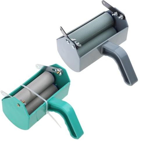 Decorative Paint Roller House Rollers 5 Patterned Decorative Rubber with Handle Rattan Dressing