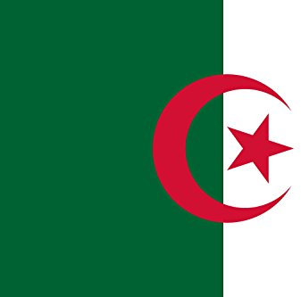 magFlags Drapeau XXL Algérie | Drapeau Paysage | 3.375m² | 150x225cm