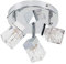 MiniSun | Modern Chrome Ice Cube 3 Way Ceiling Light Spotlight | Bath Ceiling Lights, Home Décor & Improvement Essential