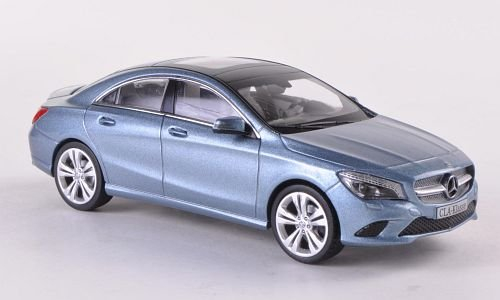 Mercedes CLA-Klasse (C117), met.-hellgraublau , 2012, Modellauto, Fertigmodell, Schuco 1:43