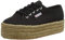 SUPERGA 2790 Cotropew, Sneaker Donna, Nero Black 999, 38 EU