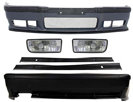 KITT COCBBME36M3SSNLDC M3 Design-Komplettset + Nebelscheinwerfer, Chrom-Seitenschweller 92-98