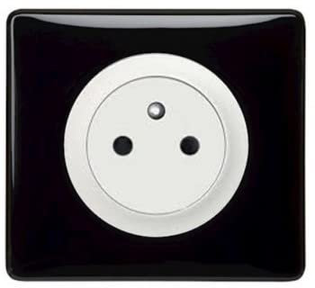 Prise de courant Céliane Noir