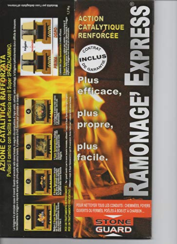 Set 2 Ceppi Super Spazzacamino Ramonage' Express con Azione Catalitica Rafforzata