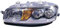 Scheinwerfer Hauptscheinwerfer Frontscheinwerfer links Halogen H7/H7 ohne Elektromotor für Model Punto 188_ 188AX