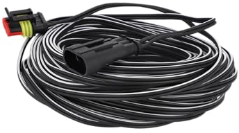 TIMBERA Niederspannungskabel für McCulloch ROB S400 S500 S600 & ROB R600 R800 R1000 – Mähroboter Verbindungskabel für Transformator Netzteil und Ladestation – (20 Meter)