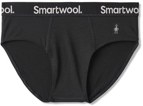 SmartWool Men's Merino Sport Brief Boxed, Black, Medium