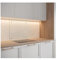SAINT GOBAIN Fond de hotte en Verre Transparent 70x90