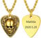 U7 Herren Halskette Edelstahl Plektrum Anhänger für Männer Schwarz Schädel Gitarre Plektron Anhänger Musik Kettenanhänger Herren Totenschädel Plektrum Kette Rock Personalisiert Modeschmuck für Freund