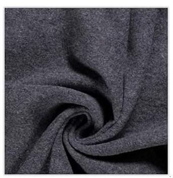 25% Rabatt +++ Wollwalk, Walkstoff (aus Merino mit Viskose) +++ dunkelgrau-meliert +++ 150 cm breit ++ Meterware, ab 0,5 m +++ EUR 19,75/qm
