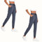 COMEOR Pantalon de jogging pour femme - Pantalon de sport long et chaud - Pantalon de survêtement pour femme - Pantalon de survêtement avec coupe droite pour fitness, yoga, loisirs, Lot de 2 - Gris