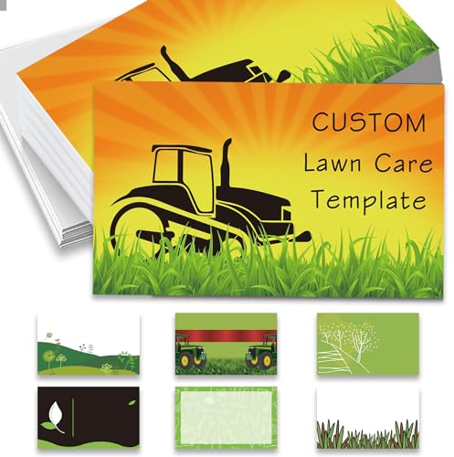 Individuelle Visitenkarten, personalisierbar mit Logo, personalisierbare Visitenkarten, bedruckbare Karte 1000, 500, 200, 100, Vorder- und Rückseite für kleine Unternehmen, doppelseitiges Design,