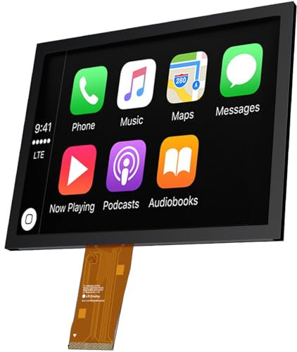 Tenbaba Premium Ersatz 8,4 Zoll Uconnect 4C UAQ LCD Monitor Touch-Screen, Radio-Navigation passend für Jeep Dodge RAM Chrysler Gladiator Compass Wrangler Cherokee 2017-2022, ersetzt # LA084X01(SL)(02)