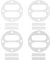 PATIKIL Central Pneumatic Compressor Parts, 4 Sets Replace Freight Air Compressor Head Gasket Kit Reed Valve Replacement