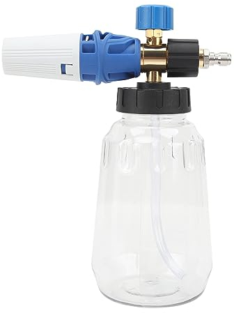 Yuecoom Car Wash Foam Sprayer,Car Wash Foam Blaster,1/4in Quick Connect 4000PSI High Pressure Washer Foam Cannon,for Home, Garden,Car Beauty and Cleaning