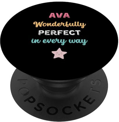 Niedliche Ava, personalisierbar, wunderbar perfekt in jeder Hinsicht PopSockets Klebender PopGrip