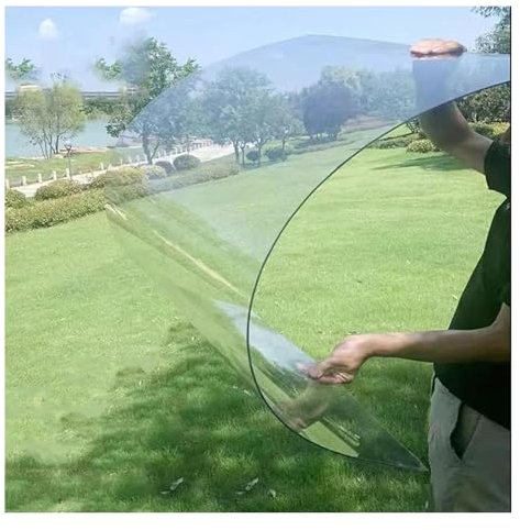 ZLRBN Serre Polycarbonate, Carte D'endurance PC Claire, Plaque Polycarbonate pour Serre Jardin, pour Auvent de Serre DIY, Facile À Couper (0.8x12m/2.6x39.4ft)