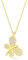 Einzelstück® Halskette mit Schmetterling Anhänger Mariposa Kette I 925 Sterling Silber I Silberkette mit Zirkonia Steinen I Handmade Echtschmuck (Mariposa Gold)