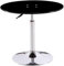 ZHENCHAO Table Basse relevable, Table à Manger en Verre trempé, Table de négociation de Loisirs Simple, pour réception, café, Salon de thé au Lait (H55-80CM)(A,80cm)