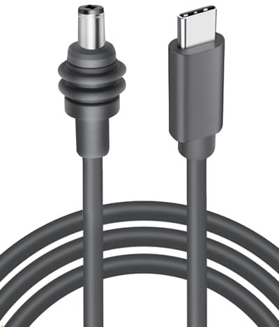Tiryns Starlink Mini Usb C to Dc Power Cable 100W USB Type C Input to Barrel Jack Charging Cord 18Awg Power Bank Work Waterproof Reliable Indoor and Outdoor Use for 100W+ Power Bank and PD Charger 2M