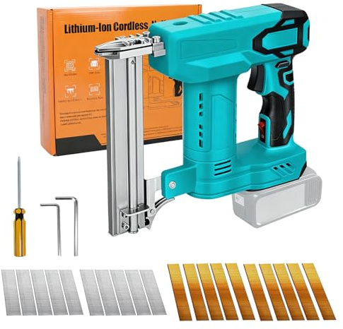Cordless Nail Gun for Makita, 2 in 1 18GA Electric Brad Nailer