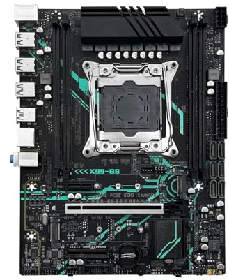 Combo scheda madre X99 B9, LGA2011-3, con CPU Xeon E5 2650 V4 opzionale e 16 GB ECC DDR4, M.2 NVME, M - ATX(Motherboard+CPU+RAM)