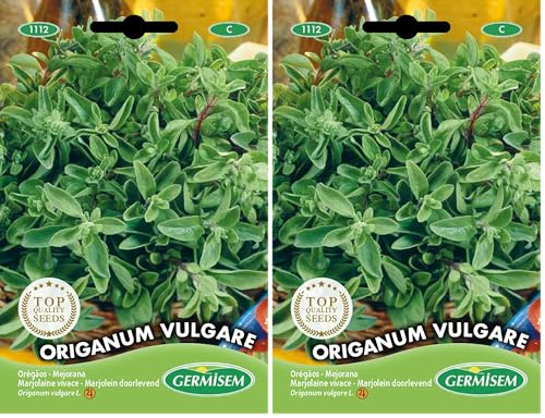 Germisem Origanum Vulgare Semillas Poiree 1 g (Paquete de 2)