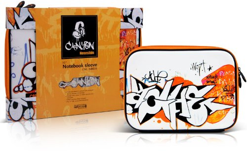 Canyon CNL-NB03B Netbook Schutzhülle bis 25,4 cm (10 Zoll) Graffiti Design