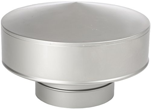 Intelmann Edelstahl Dachhaube Ø 160 mit Regenschürze (100 125 150 160 180 200 250 280 315)