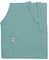 Linen & Cotton Luxus Schürze, Küchenschürze, Kochschürze, Grillschürze ELLA, 100% Leinen - 70 x 84cm (Türkis)
