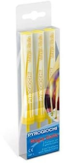 CANDELA FONTANA 3pz MAGIA GIALLA 41028