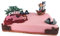 Cake Company Tortendekoration Kindergeburtstag | Motivtorte Piraten-Mädchen im Segelschiff | Kuchen und Torten schnell und einfach dekoriert