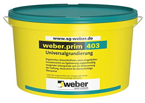 weber.prim 403 Universalgrundierung 5L Eimer lösemittelfrei dünnschichtige Oberputze