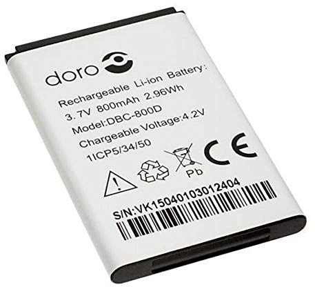 Battery for Doro Phone Easy 6520