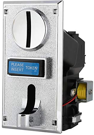 Bewinner Münzprüfer Spielautomat Mehrfachfunktionen Impulsgeschwindigkeitssignal Wasserspender Verkaufsautomat 3 Stufen N.O. N.C. Ausgangsschalter Smart Münzautomat Multi Münz