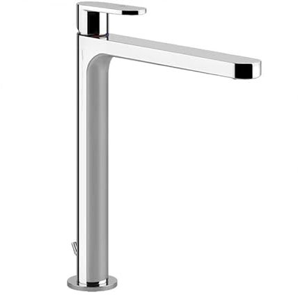 GESSI - Miscelatore Alto per lavabo Cromo Serie Via Bagutta art903 - Bocca da 21 cm, Cromo