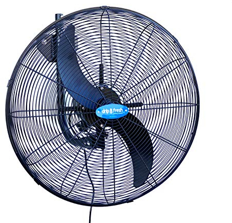 Drip&Fresh Ventilador 2 Palas 24 C/Soporte Pared IP55 200W