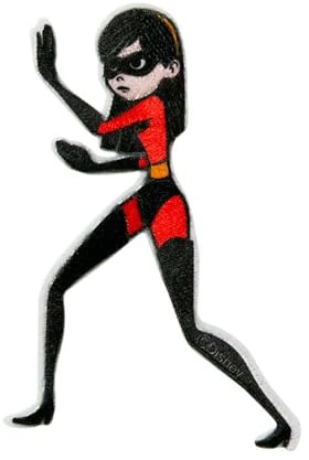 Mono-Quick Die Unglaublichen Applikationen, Bügelbild Patches, Disney Pixars The Incredibles (16099 – Violetta)