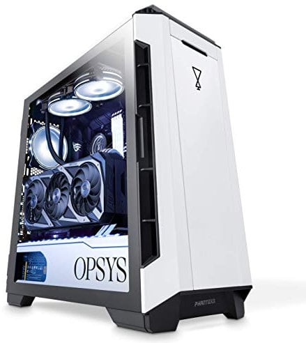 OPSYS Magna-X6 White Gaming PC Computer (AMD Ryzen 9-7900X, Geforce RTX 4080 Graphics Card, 2TB NVMe SSD, 2TB HDD, 32GB RAM, Bluetooth, Windows 11)