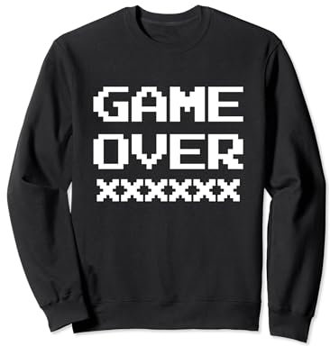 Game Over Gaming Girl Boy, Cute Eboy Egirl Gamer Sweatshirt