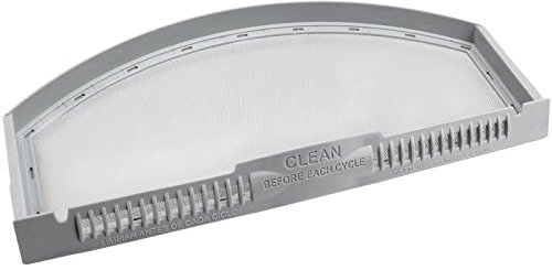 Blutoget WE03X23881 Filtre anti-peluches pour sèche-linge GE Hotpoint Remplace AP6031713 PS11763056 PD0036025 WE03X23881 4476390