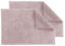 Schöner Wohnen Kollektion Badteppich einfarbig Rose - 2er Set 60 x 90 cm – waschbare Badematte rutschfest Badezimmer - 100% Baumwolle – Duschvorleger Trockner geeignet